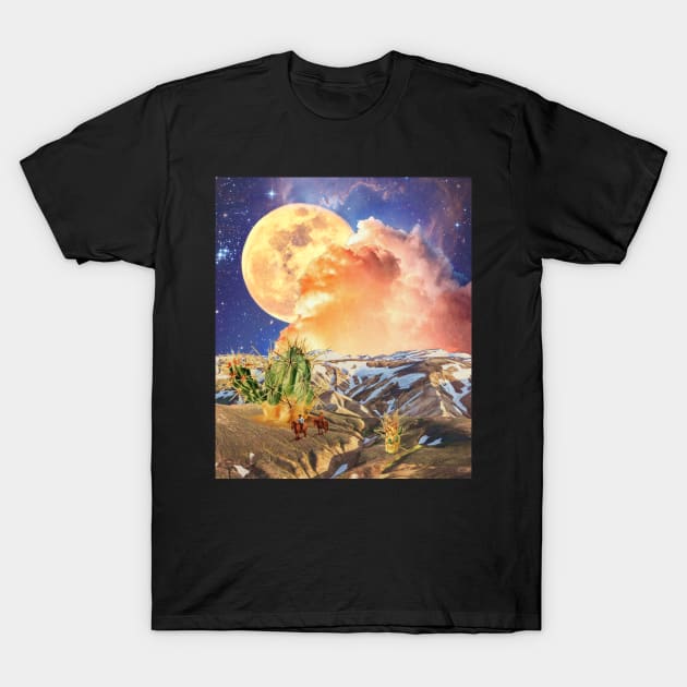 COSMIC COWBOY T-Shirt by Zozi Designs